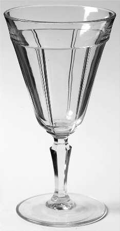 Rib and Panel Clear (Stem 411) by Heisey