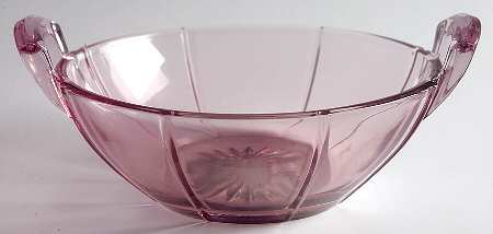 Rib and Panel Hawthorne Flat Open 2 Handled Jam/Jelly