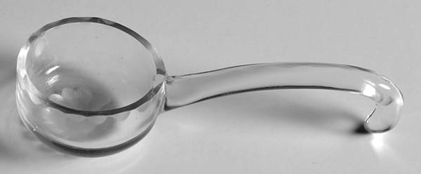 Cornflower (Smooth Stem, Non Optic) Mayonnaise Ladle