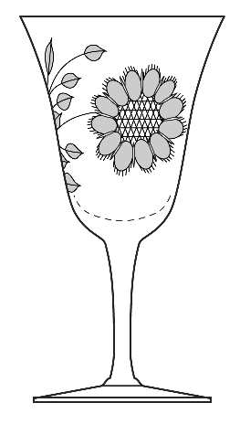 Cornflower (Smooth Stem, Non Optic) by W J Hughes