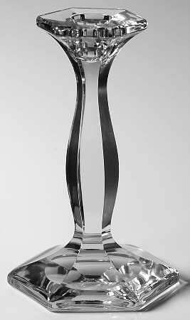 Patrician Clear (Line 5) 6" Single Light Candlestick