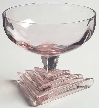 Pyramid Pink by Heisey