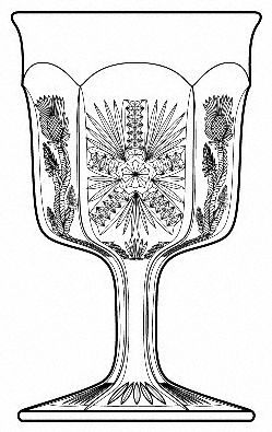 Panelled Thistle by Higbee