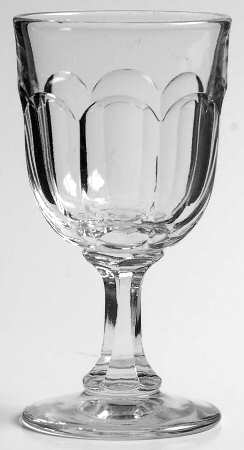 Colonial Scalloped Top Wine Glass