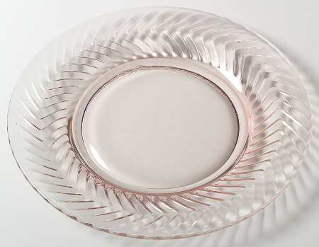Herringbone Pink by Heisey