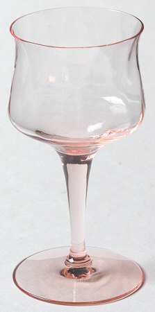 Gayoso Pink Wine Glass