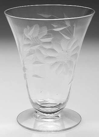 Cornflower (Smooth Stem, Optic) 9 Oz Footed Tumbler