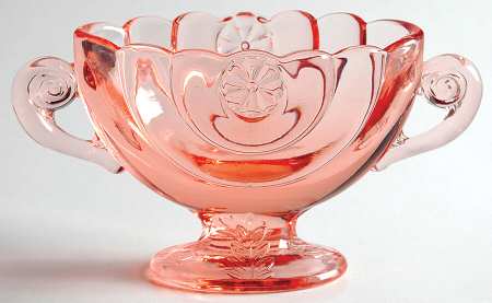 Half Circle Pink by Heisey