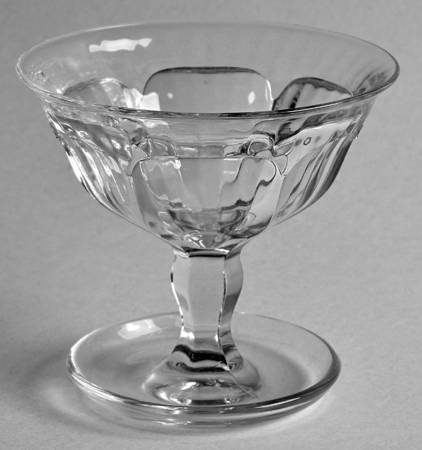 Colonial Clear (Stem 359, Optic) Low Sherbet