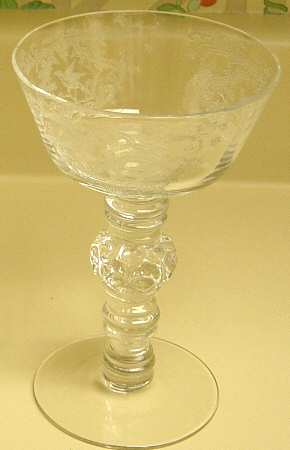 Springtime Clear (Stem 3404) Champagne/Tall Sherbet