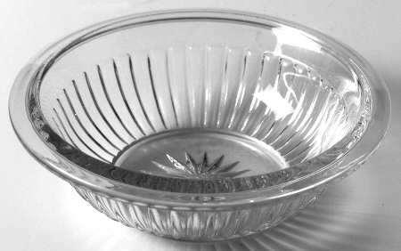 Narrow Flute with Rim Clear (Line 472) by Heisey