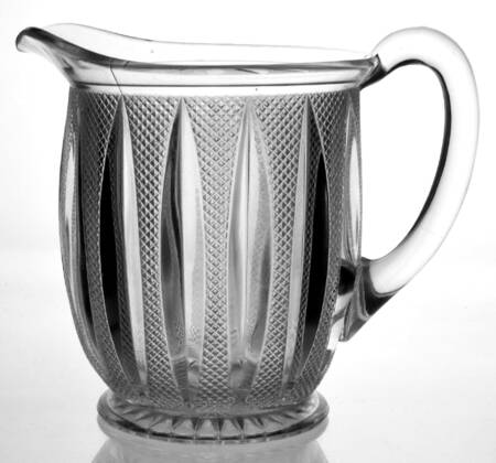 Pointed Oval in Diamond Point Clear by Heisey