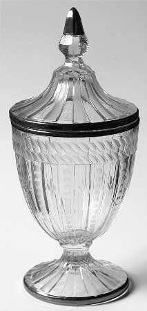 465-4 1/2 Lb Candy Jar & Lid