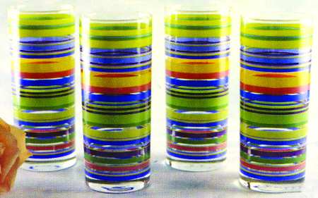 Picadilly Stripes Green by Home Essentials