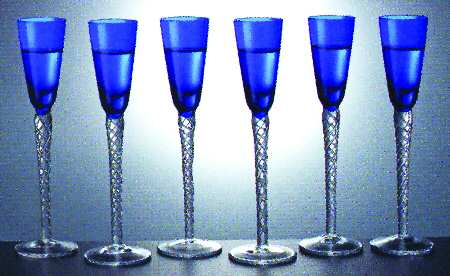 Airtwist Blue (Cobalt Blue Bowls) by Home Essentials