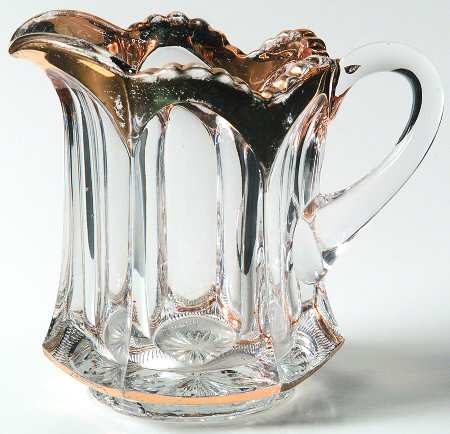 Colonial Clear (Stem 300, Gold Trim) by Heisey