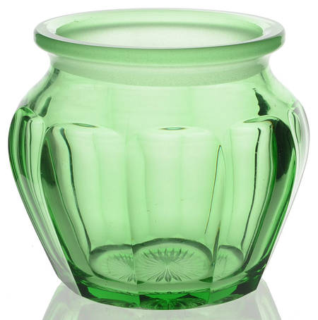 Flat Panel Green (Moongleam) 24 Oz Lavendar Jar No Lid