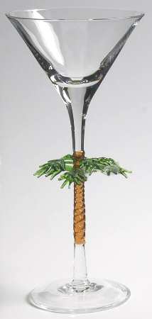 Tropical Martini Glass