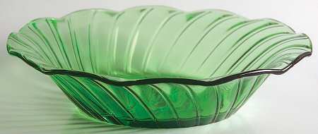 Swirl Green (Marcel Wave) Baked Apple