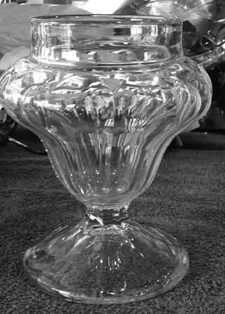 359 Clear Candy Jar No Lid