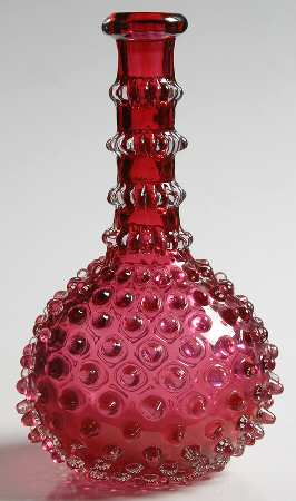 Dewdrop Cranberry by Hobbs Brockunier