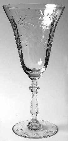 HNG40 Water Goblet by Huntington Glass
