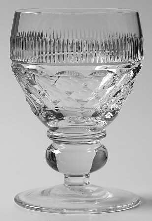 Oxford Wine Glass by Home James Glass