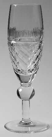 Oxford Fluted Champagne by Home James Glass