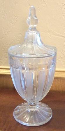 465-10 1 Lb Candy Jar & Lid