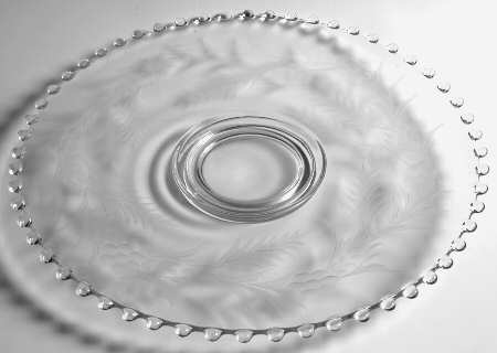 3400-2 Sandwich Plate by Imperial Glass-Ohio