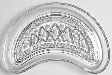 Cape Cod Clear (1602 + 160) Crescent Salad Plate