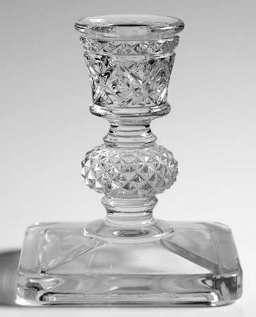 Cape Cod Clear (1602 + 160) 4" Single Light Candlestick
