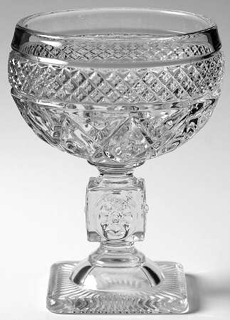 Cape Cod Clear (1602 + 160) 5" Flower Candlestick