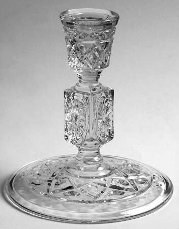 Cape Cod Clear (1602 + 160) 5" Single Light Candlestick
