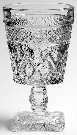 Cape Cod Clear (1602 + 160) Low Water Goblet