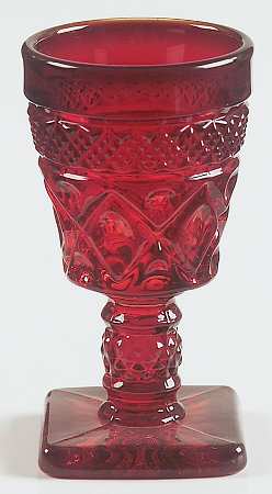Cape Cod Red (1602 + 160) Cordial Glass