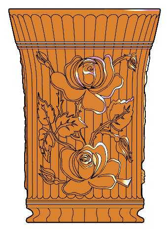 Lustre Rose Marigold by Imperial Glass-Ohio