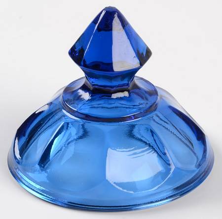 Old Williamsburg Deep Blue Ultra Lid for Sugar Bowl