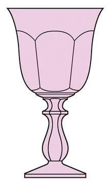 Old Williamsburg Dark (Azalea Pink) by Imperial Glass-Ohio