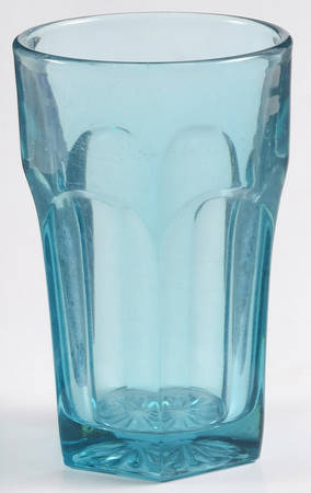 Old Williamsburg Light Blue Flat Tumbler