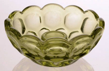 Provincial Green Single Light Candlestick