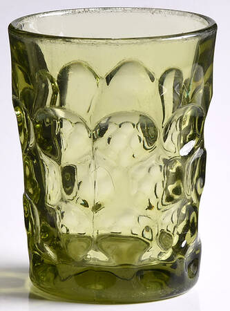 Provincial Green 8 Oz Flat Tumbler