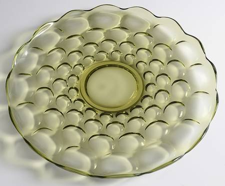 Provincial Green Torte Plate