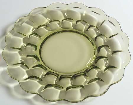 Provincial Green Luncheon Plate