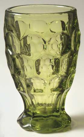 Provincial Green 12 Oz Footed Tumbler