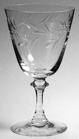 Regency Water Goblet by Imperial Glass-Ohio