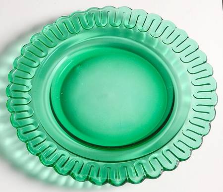 Christmas Candy Teal by Indiana Glass