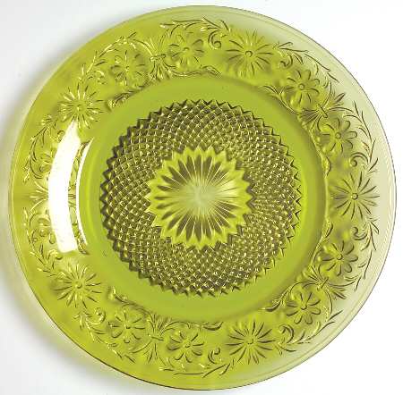 Daisy Green (Avocado) 7" Salad Plate