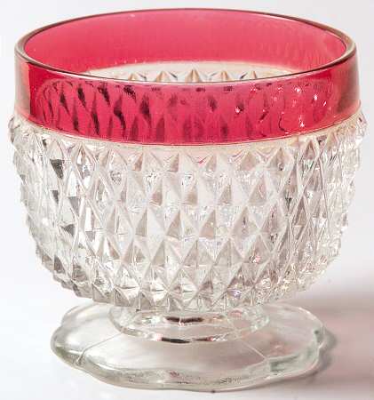 Diamond Point Ruby Open Sugar