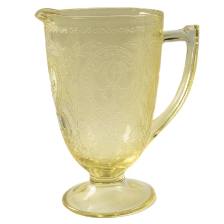 Horseshoe Yellow 64 Oz Pitcher